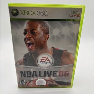 NBA Live 06 for Xbox 360 - Green Case